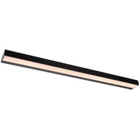 Alexa Modern Wall Light Bathroom - LED - 1x13W 3000K - IP44 - Black
