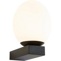 Agios 4000k LED Bathroom Wall Lamp Black IP44