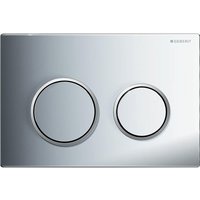 Geberit Kappa 21 Matt Chrome Dual Flush Plate