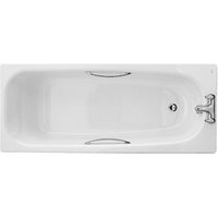 Twyford Shallow Bath White 1524mm SB1372WH
