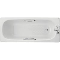 Twyford Celtic Steel Bath Only 1600 BL1272WH