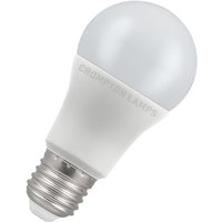 Crompton Lamps LED GLS 11W E27 Dimmable Cool White Opal (75W Eqv)