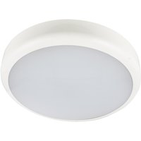 Electralite Hale LED Emergency Bulkhead 14W Cool White Opal and White