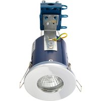 Electralite Yate Fire Rated Downlight IP65 Chrome