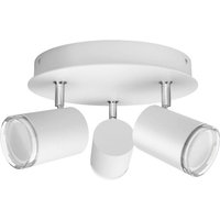 Philips 871951434091600 Hue Bathroom Ceiling Light 3x350lm GU10 15W