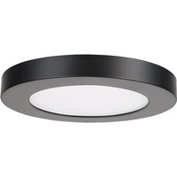 Spa 139mm Tauri LED Flush Ceiling Light Ring Satin Black