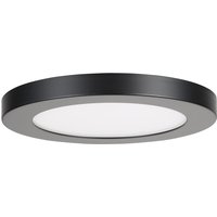 Spa 164mm Tauri LED Flush Ceiling Light Ring Satin Black