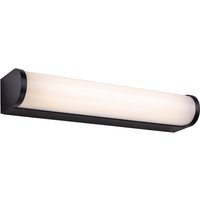 Firstlight Bravo Modern Style LED 30cm Light Bar 8W Warm White in Black and Opal