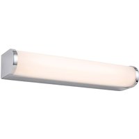 Firstlight Bravo Modern Style LED 30cm Light Bar 8W Warm White in Chrome and Opal