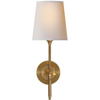 Bryant Wall Light Brass, Wall Light, Hand-Rubbed Antique Brass - Andrew Martin