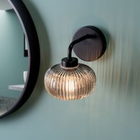 Matt Black Bathroom Wall Light