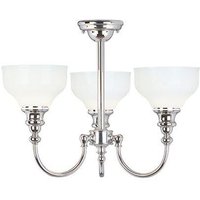 Elstead BATH/CD3 Cheadle 3 Light Bathroom Ceiling Light