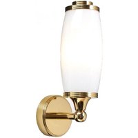 Elstead BATH/ELIOT1 PB Eliot 1 Light Bathroom Wall Light In Polished Brass