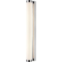 Franklite WB130 Dimmable Large LED Bathroom Wall Light In Chrome Finish IP44