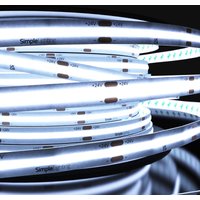 COB LED Strip - Dotless, No Spots, Cool White 6000K CRI >90