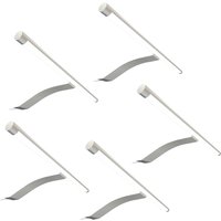 Pack of 5 T-Bar LED Over Cabinet Lights, 3.6w, 12v DC with 20w LED Driver
