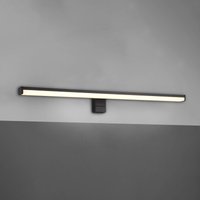Trio Lighting Lino LED wall light, matt black/white